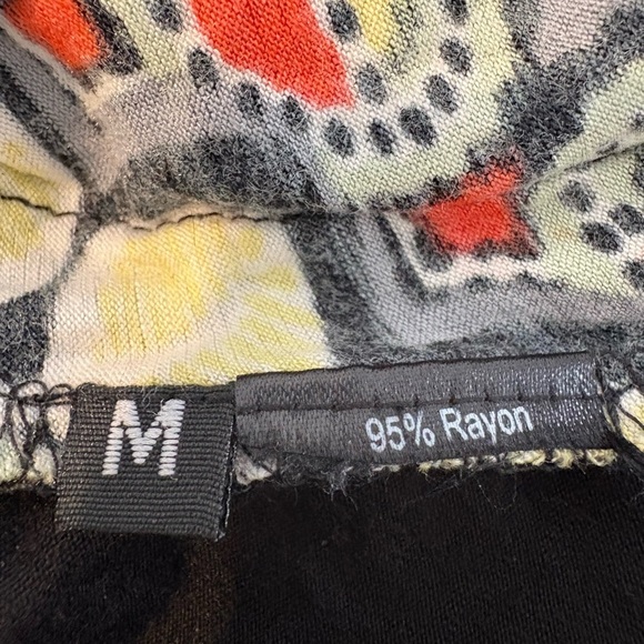 Tango Mango Multicolor Print Tunic Top - Size Medium - Picture 5 of 12